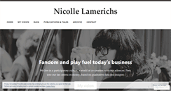 Desktop Screenshot of nicollelamerichs.com